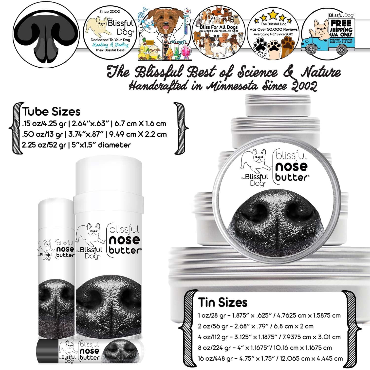 1 Dog Nose Butter For All Dogs NOSE BUTTER® - Lazy Paper Club