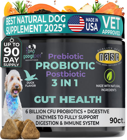 3 in 1 Probiotic Chews for Dogs Dog Supplies - Lazy Paper Club