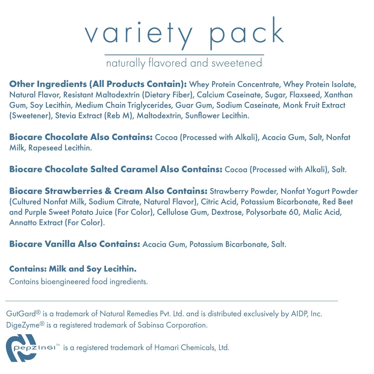 30G Protein Beverage Variety Pack (7-Count) - Lazy Paper Club