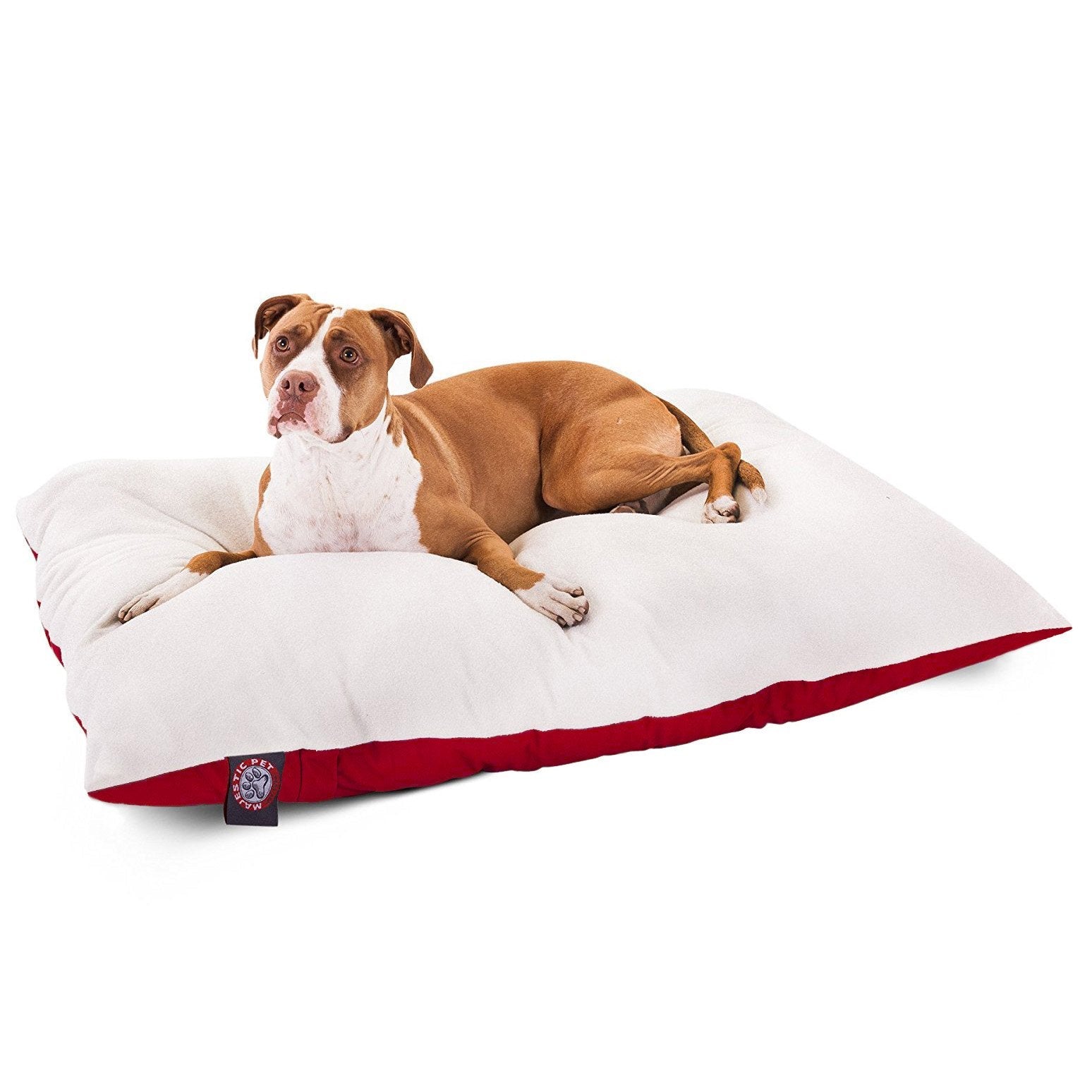 36x48 Red Rectangle Pet Dog Bed By Majestic Pet Products Large - Lazy Paper Club