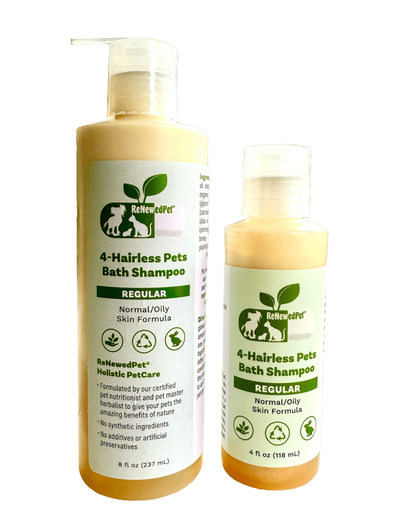 4-HAIRLESS PETS PETS REGULAR SHAMPOO & CONDITIONER 4 Nudie Pets - Lazy Paper Club