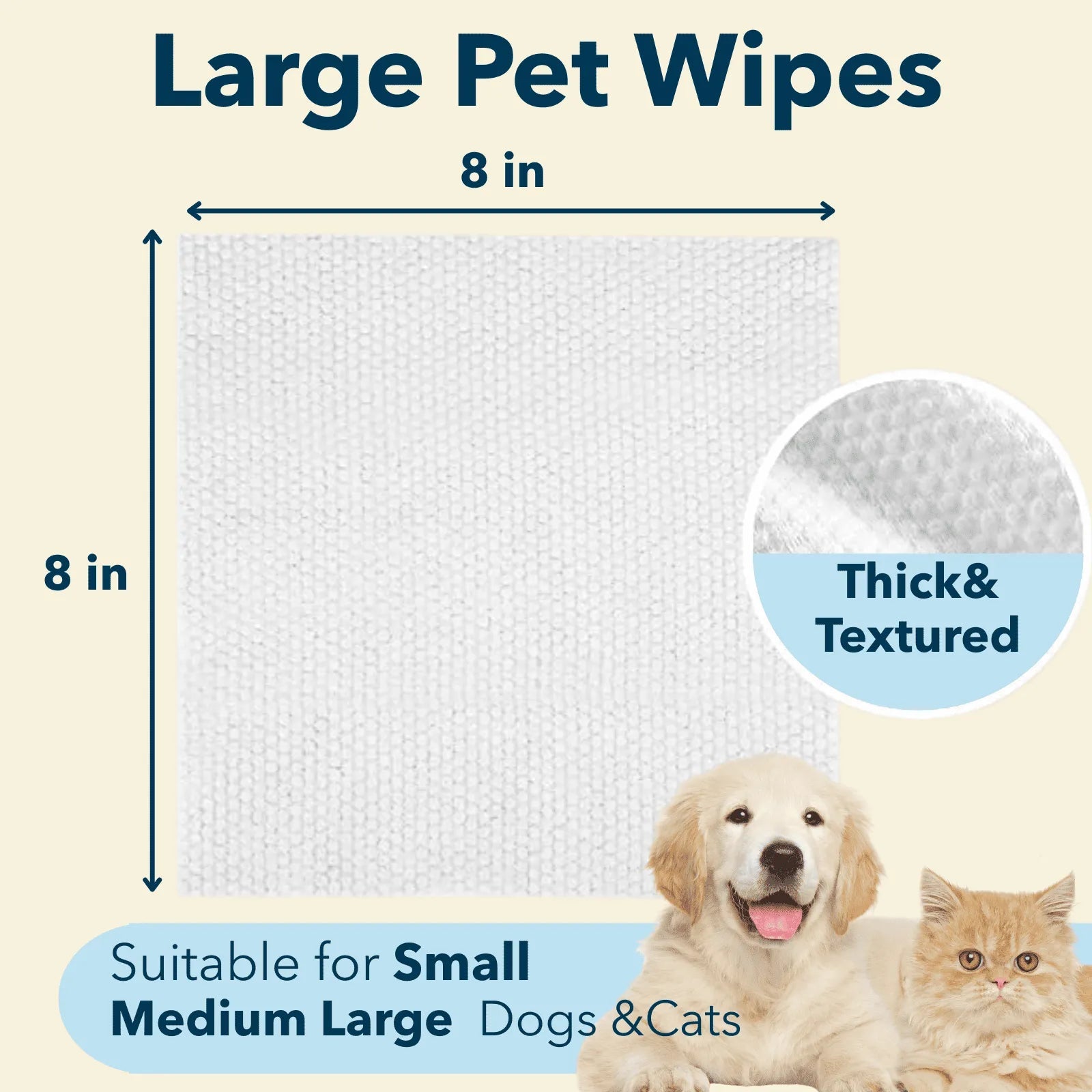 4FurBaby Dog & Cat Grooming Wipes, Plant-Based, Hypoallergenic, 400 Count - Lazy Paper Club