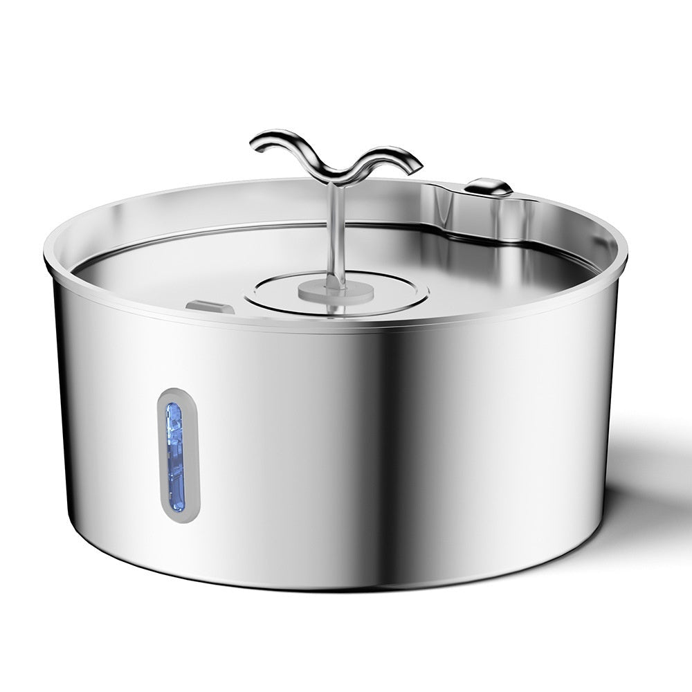 7L Stainless Steel Pet Water Dispenser Automatic Heating Dogs And Cats Water Feeder 0 - Lazy Paper Club