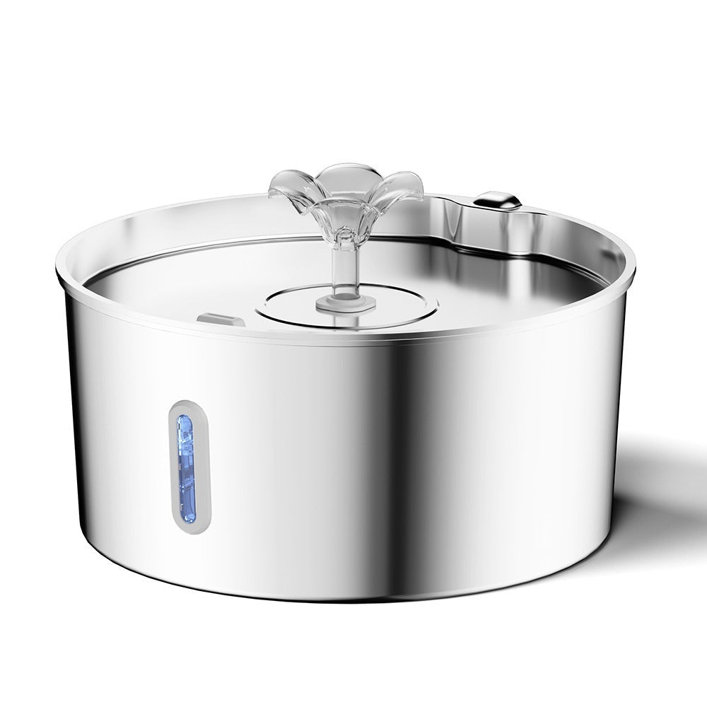 7L Stainless Steel Pet Water Dispenser Automatic Heating Dogs And Cats Water Feeder 0 - Lazy Paper Club