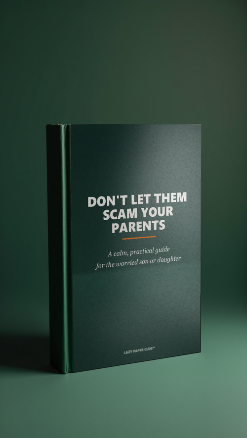 Don't Let Them Scam Your Parents