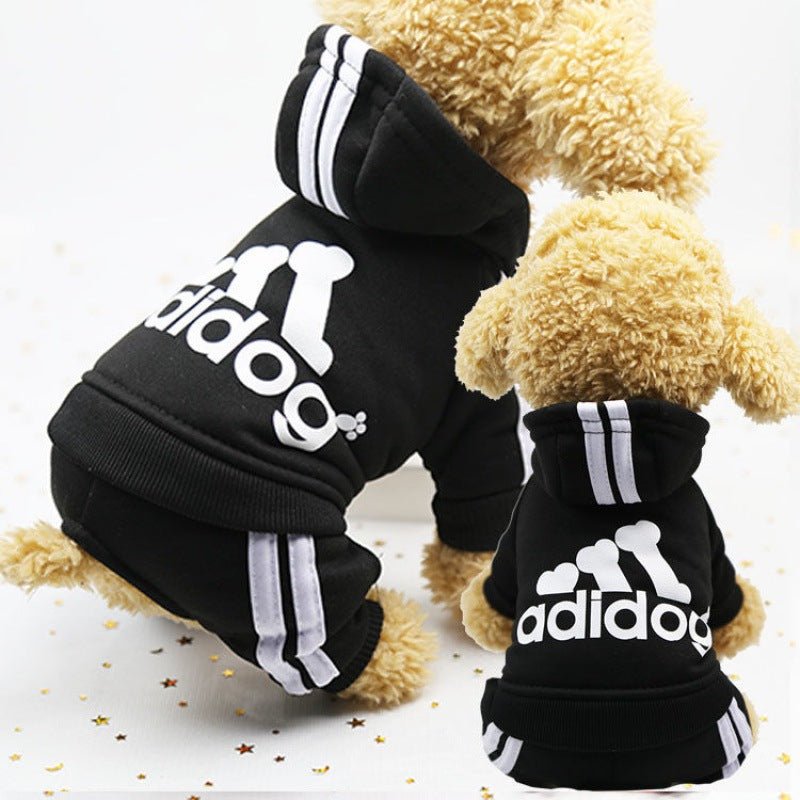 Autumn And Winter New Four-Legged Dog Clothes Teddy Bichon Hiromi Winter Clothes Thickened Pet Clothes Cute 0 - Lazy Paper Club