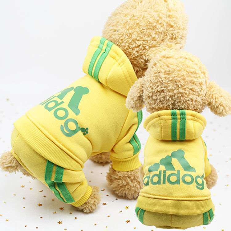 Autumn And Winter New Four-Legged Dog Clothes Teddy Bichon Hiromi Winter Clothes Thickened Pet Clothes Cute 0 - Lazy Paper Club