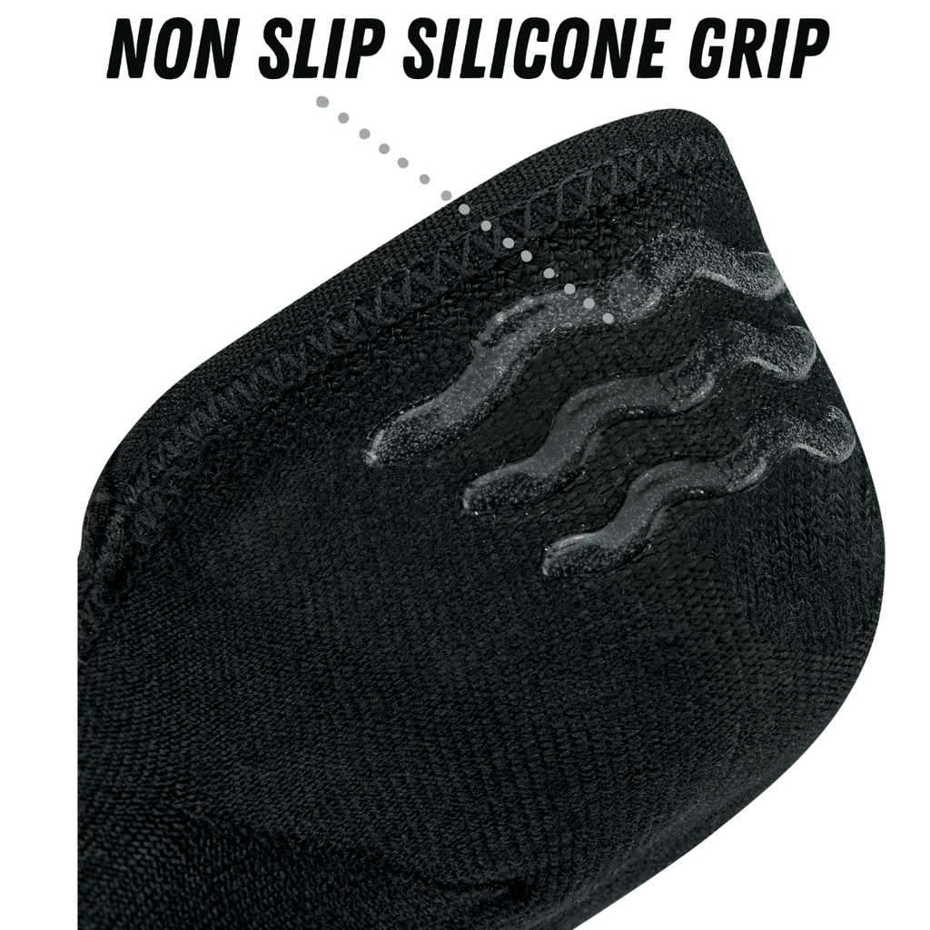 Odor-Eliminating Bamboo Sports No Show Socks - 4 Pairs - #Lazy Paper Club#