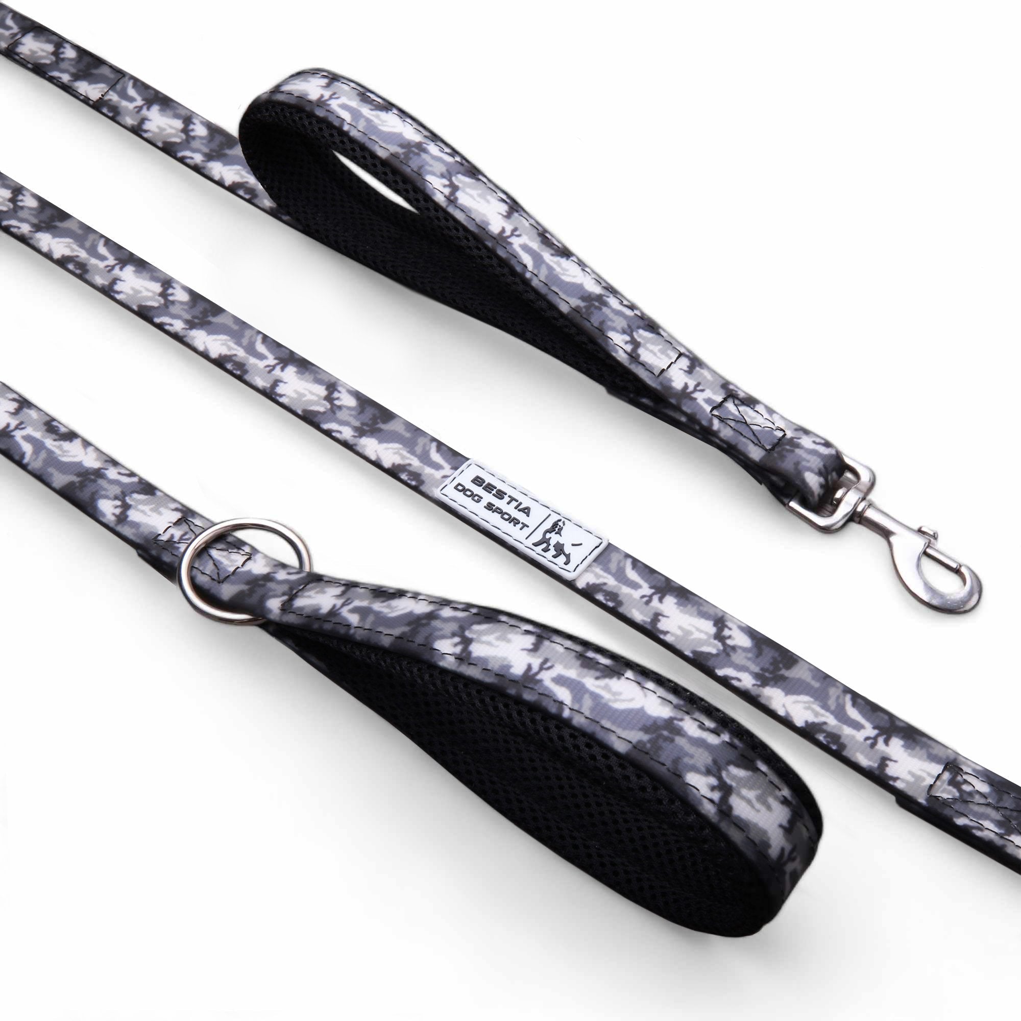 BESTIA DOG SPORT dual handle leash Training gear - Lazy Paper Club