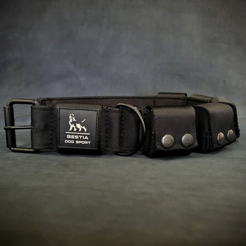 BESTIA DOG SPORT Weighted Dog Training Collar Collars - Lazy Paper Club