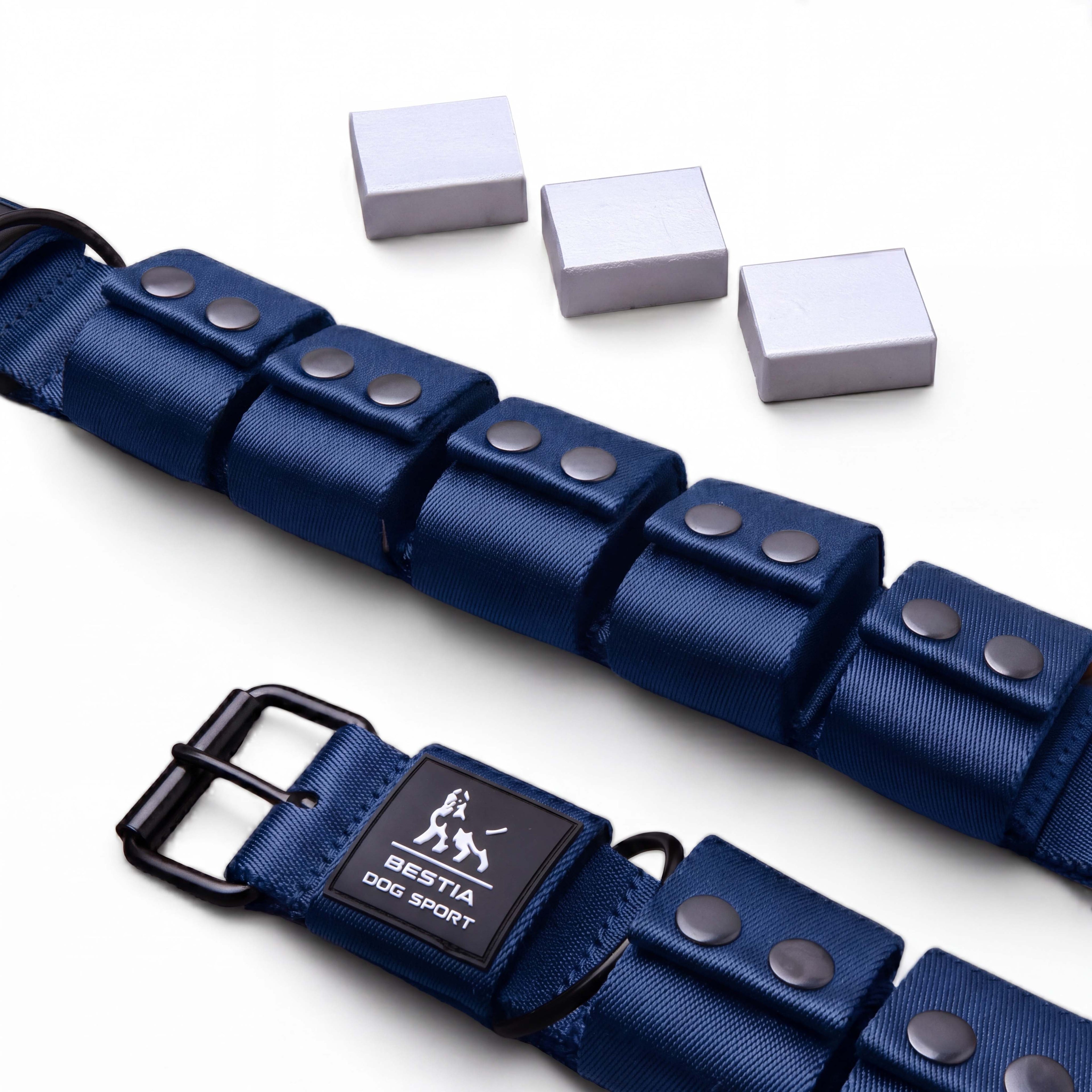 BESTIA DOG SPORT Weighted Dog Training Collar Collars - Lazy Paper Club