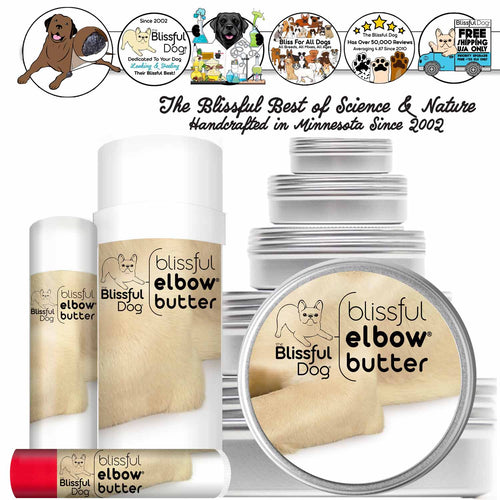 Blissful Elbow® Butter Conditions Your Dog's Elbow Calluses ELBOW BUTTER - Lazy Paper Club