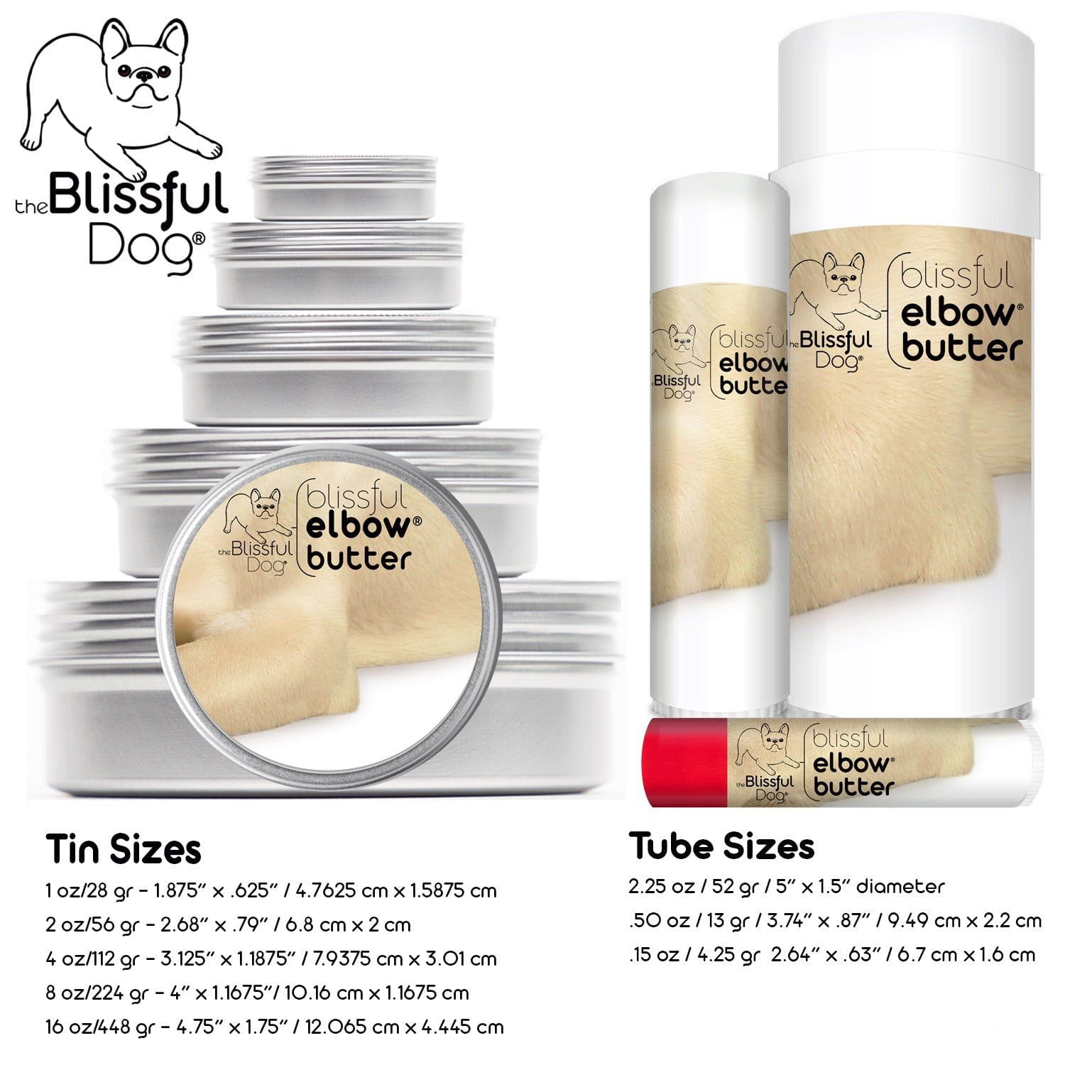 Blissful Elbow® Butter Conditions Your Dog's Elbow Calluses ELBOW BUTTER - Lazy Paper Club