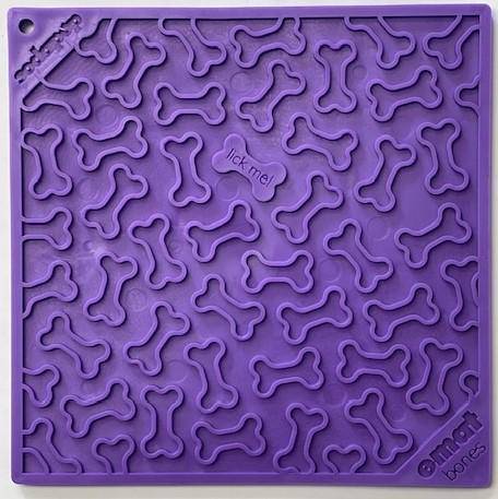 Bones eMat - Enrichment Lick Mat for Dogs and Cats | eMat Enrichment Toy for Anxiety Relief | SodaPup EMAT - Lazy Paper Club