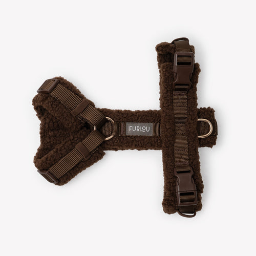 'Brown' - Sherpa Dog Harness Harness - Lazy Paper Club