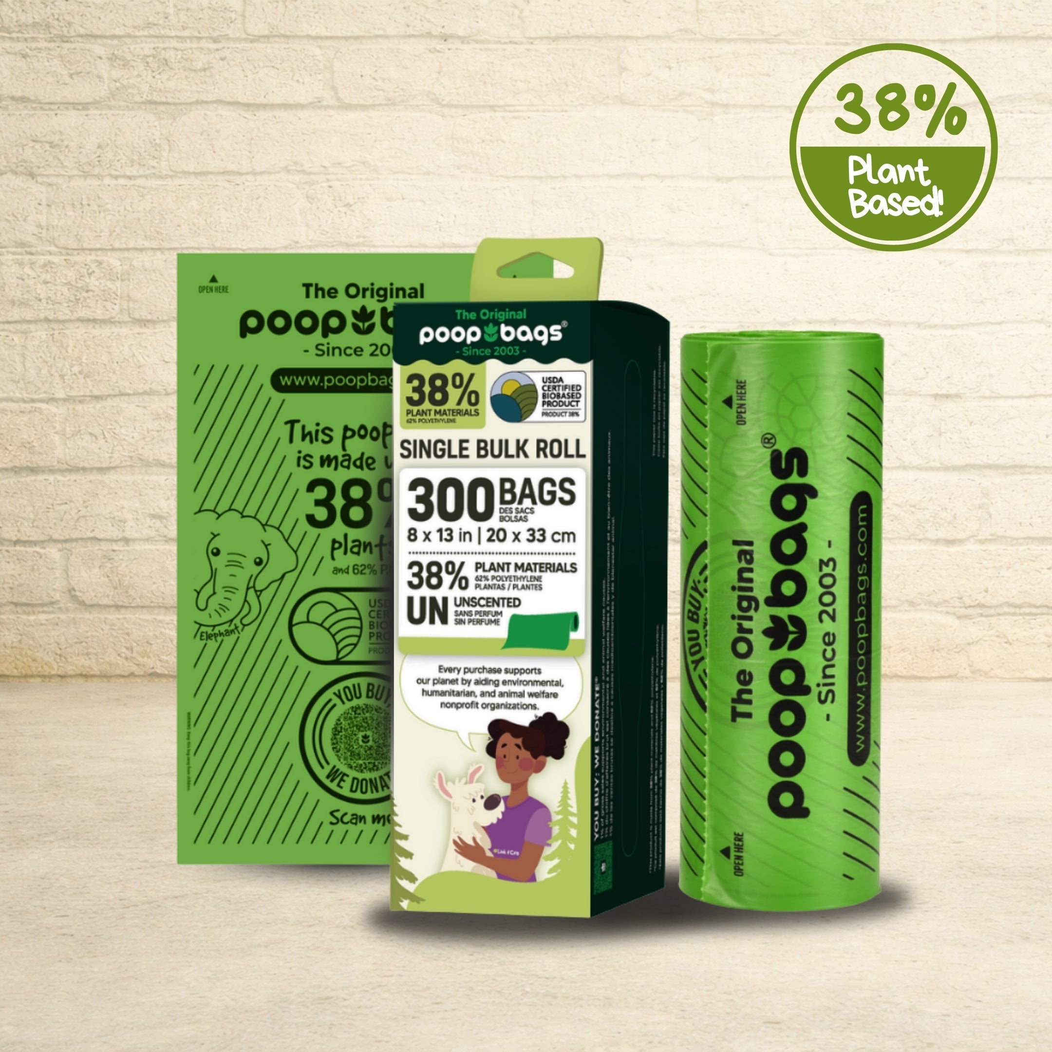 Bulk Roll Poop Bags Bulk Roll Poop Bags - Lazy Paper Club