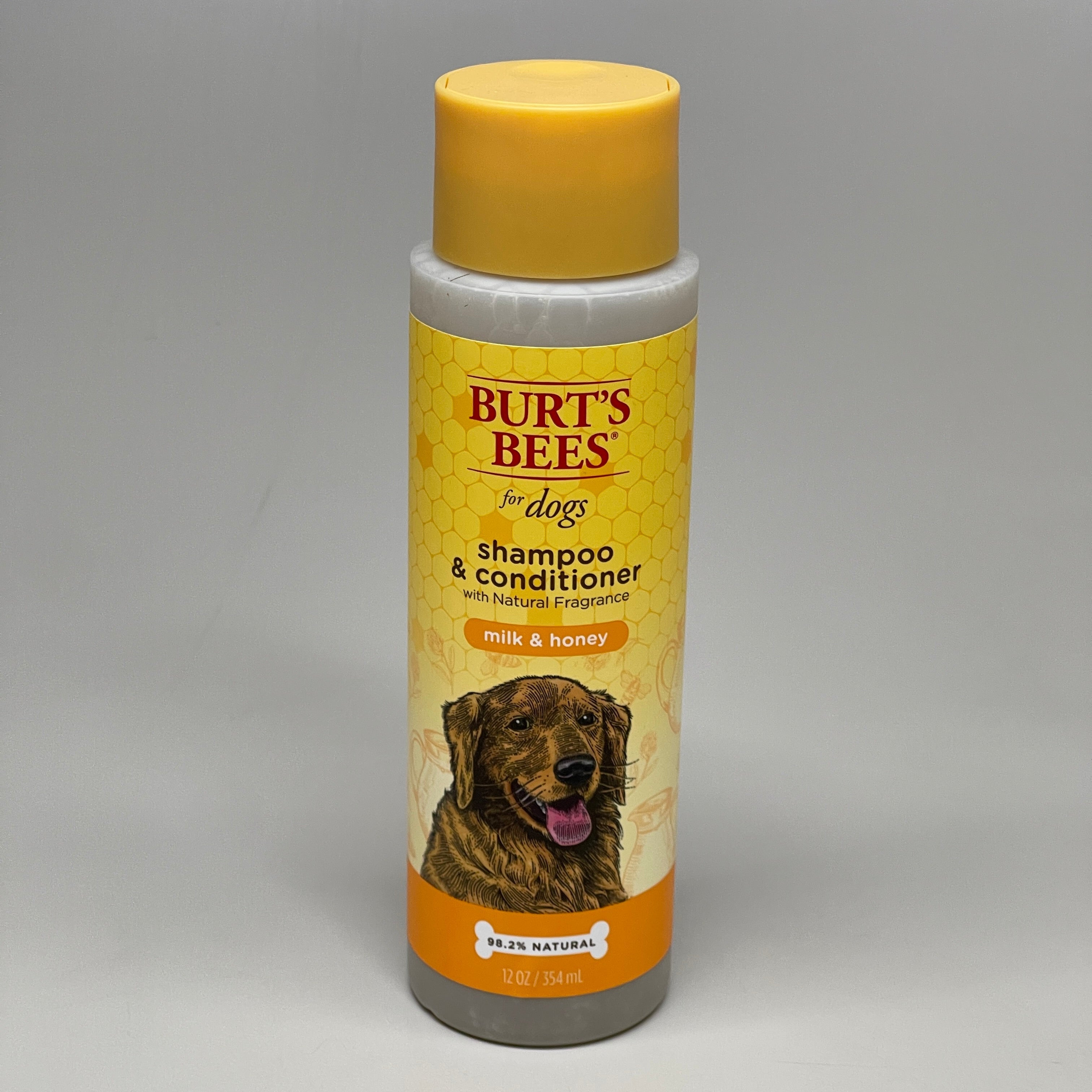BURT'S BEE'S For Dogs Shampoo & Conditioner Milk & Honey 12 oz FFP10128 Animal & Pet Supplies - Lazy Paper Club