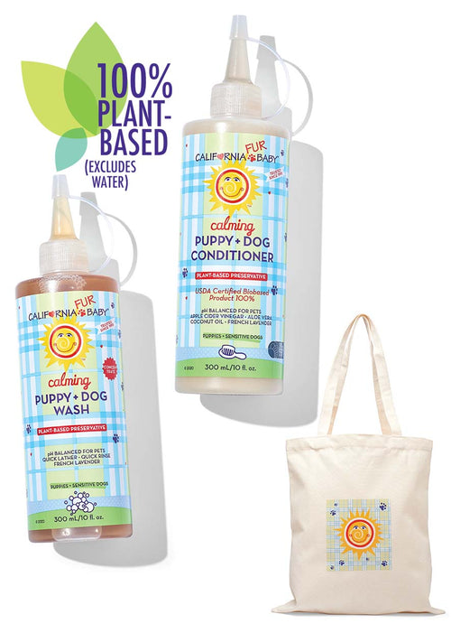Calming™ Puppy + Dog Wash & Conditioner Set Fur Baby - Lazy Paper Club