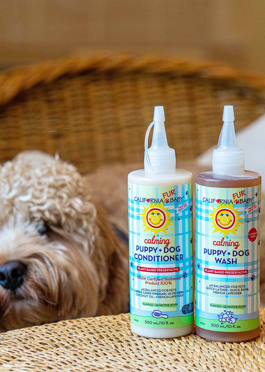 Calming™ Puppy + Dog Wash & Conditioner Set Fur Baby - Lazy Paper Club
