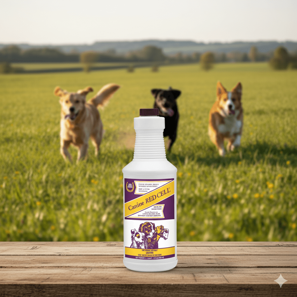 Canine Red Cell Liquid Supplement Dogs Puppies Vitamin Iron Mineral Energy 32 oz. Pet Supplies > Dog Supplies > Health Care > Vitamins & Supplements - Lazy Paper Club