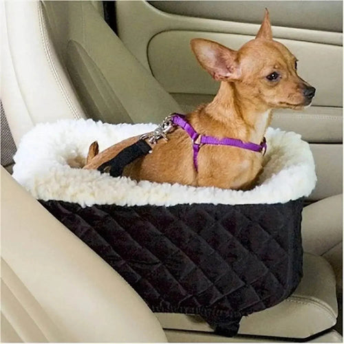 Car Pet Basket with Dog Cushion and Pet Bed Pet Travel & Car Accessories - Lazy Paper Club