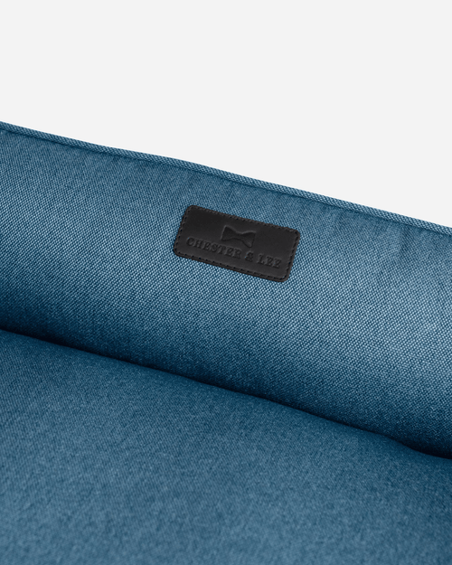 Chester & Lee | Cotton Sleeper Dog Bed Denim dog bed - Lazy Paper Club