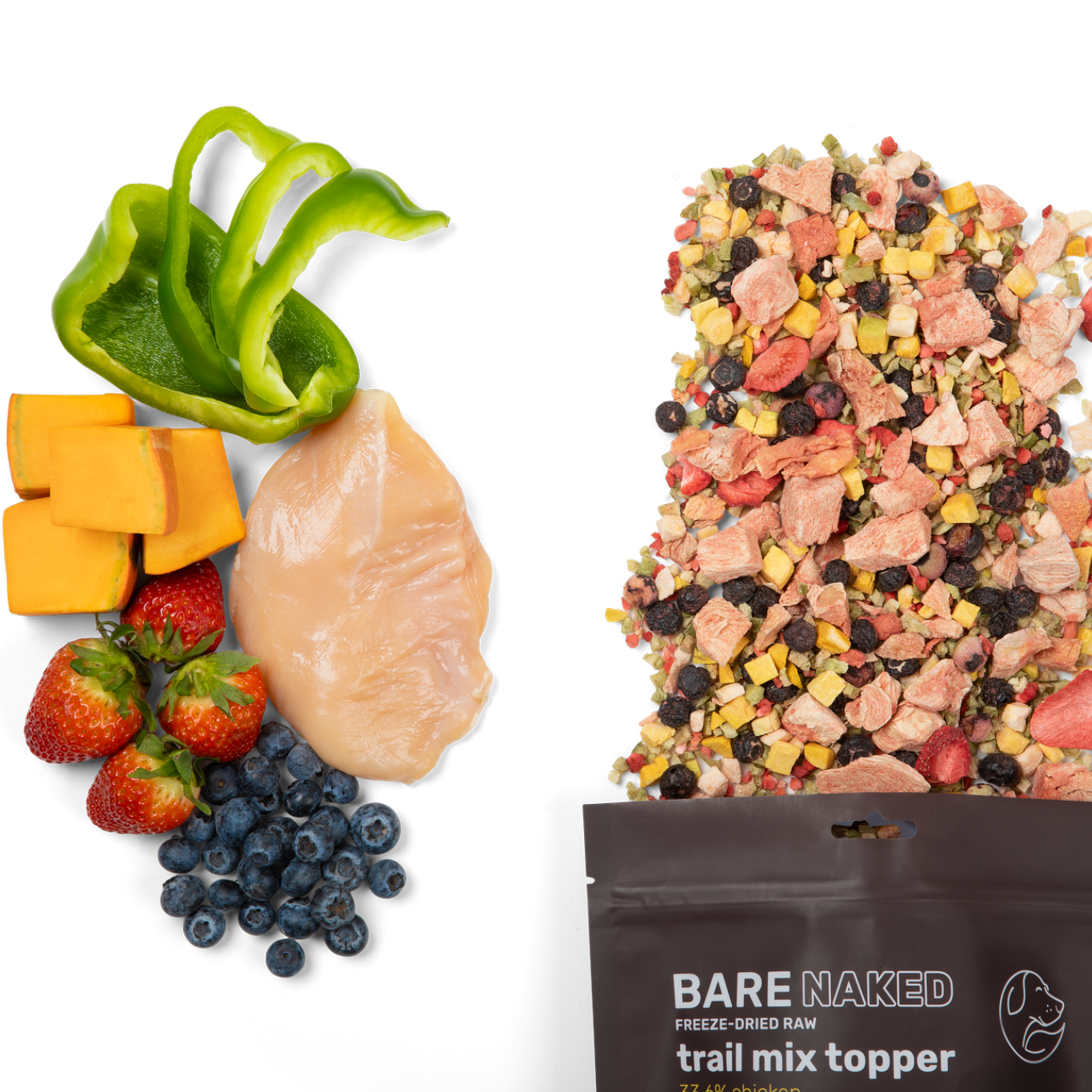Cage Free Chicken Mix Dog Food - #Lazy Paper Club#