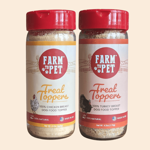 Chicken & Turkey Dog Food Topper Bundle Bundle - Lazy Paper Club