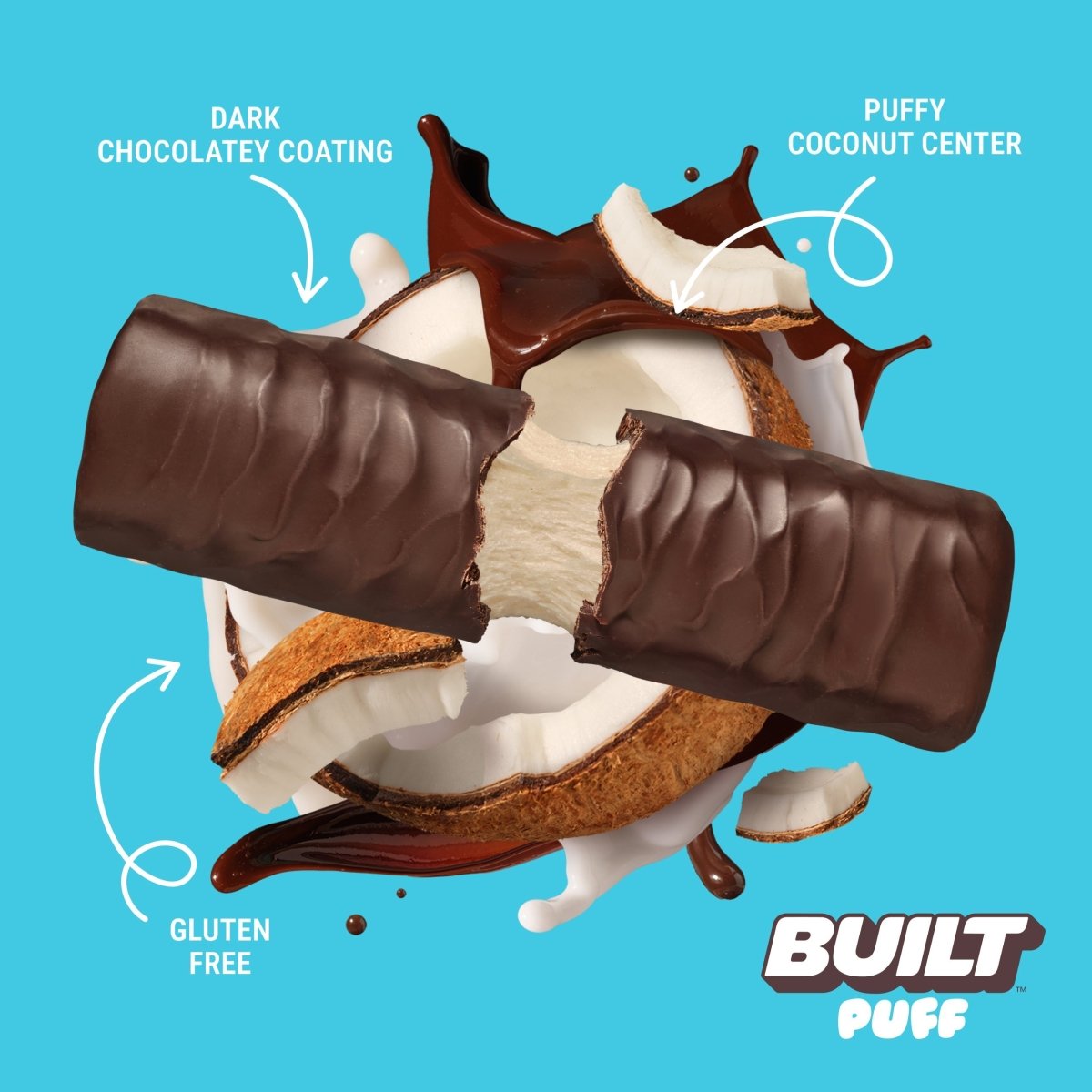 Coconut Puff BUILT Puff - Lazy Paper Club