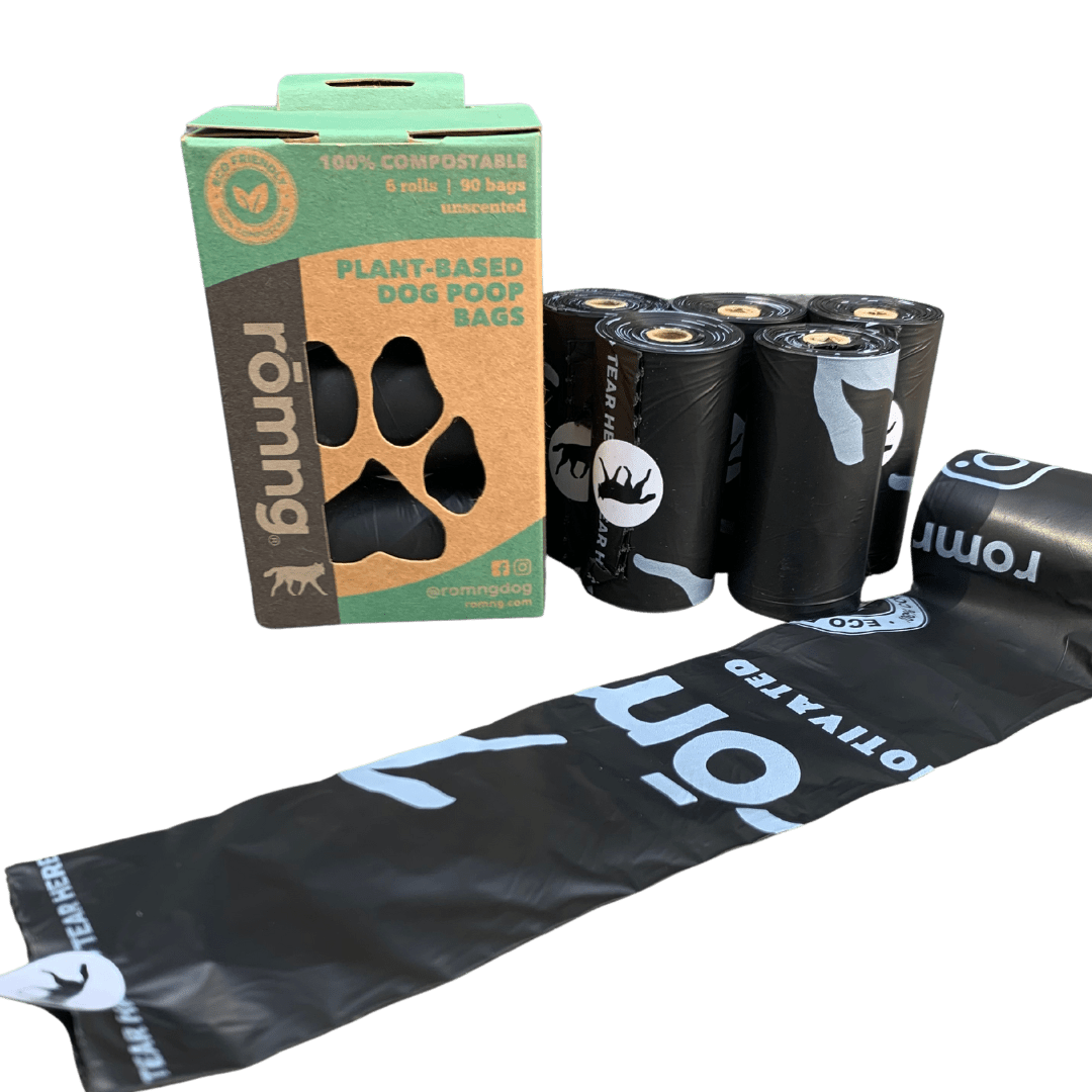 compostable plant-based dog poop bags Compostable Dog Poop Bags - Lazy Paper Club