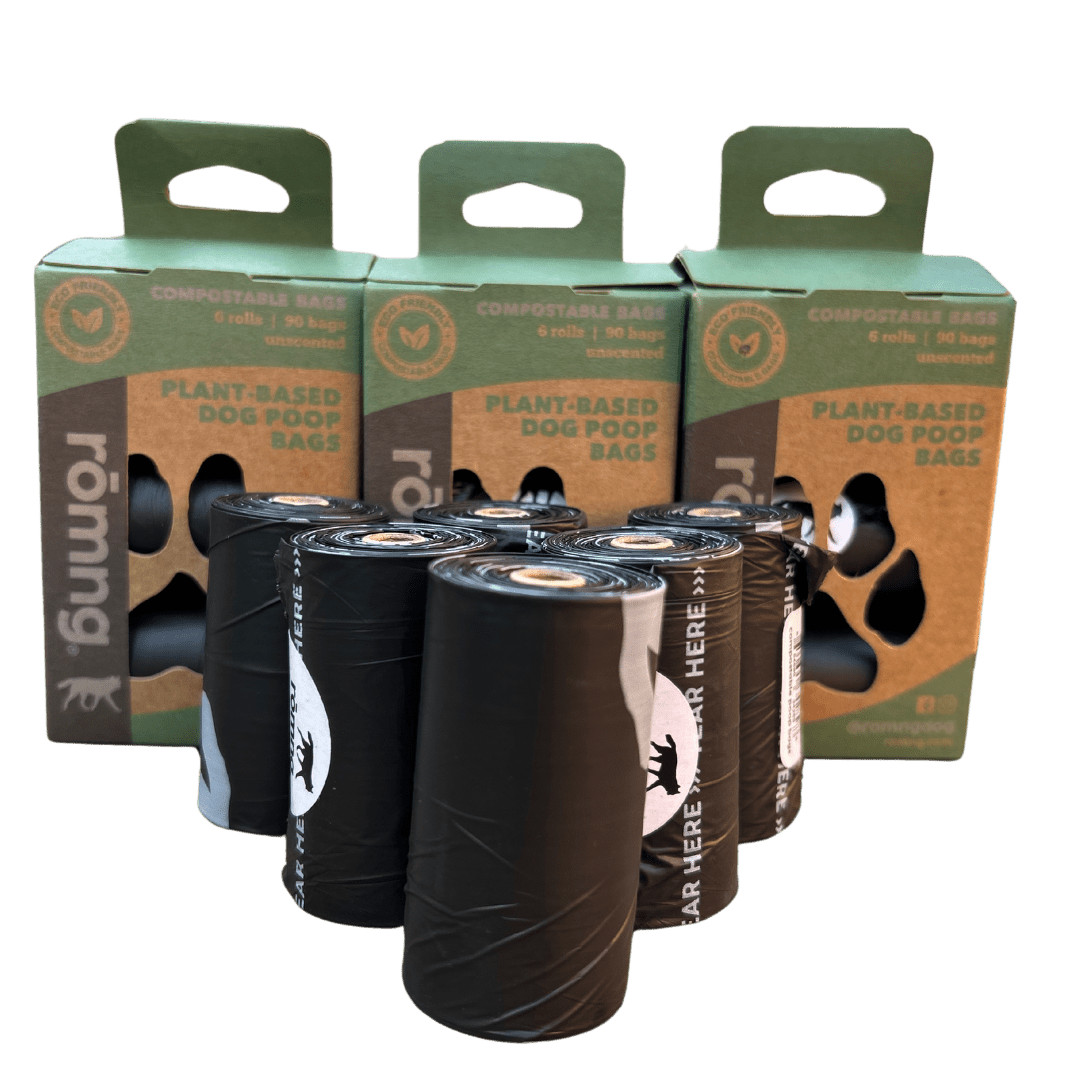 compostable plant-based dog poop bags Compostable Dog Poop Bags - Lazy Paper Club