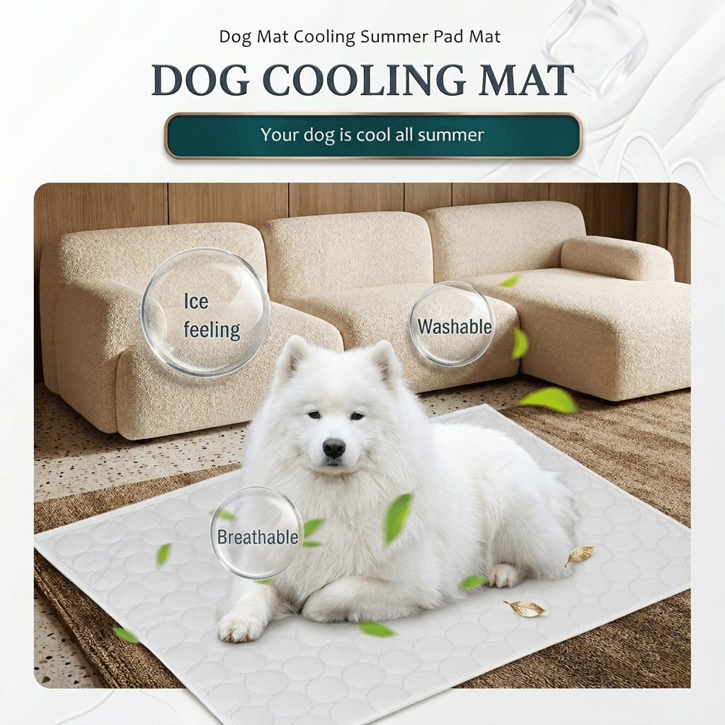 Cooling Dog Bed Mat Pet bed - Lazy Paper Club