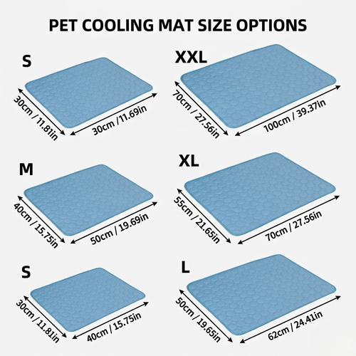 Cooling Dog Bed Mat Pet bed - Lazy Paper Club