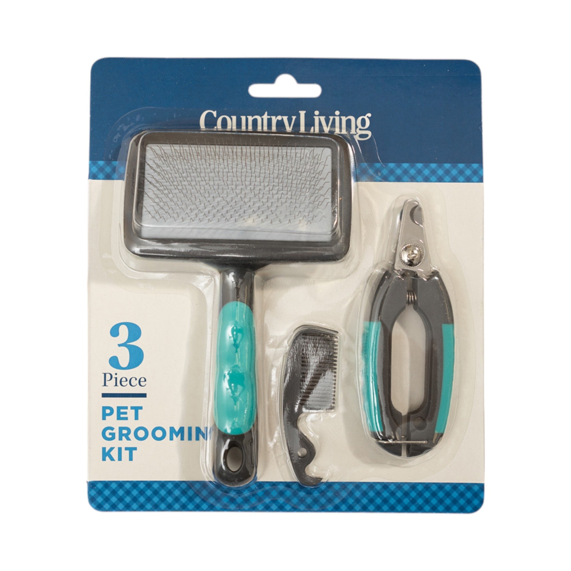 Country Living All-in-One 3-Piece Dog Grooming Kit for a Healthy and Well-Groomed Pet Grooming Kits - Lazy Paper Club