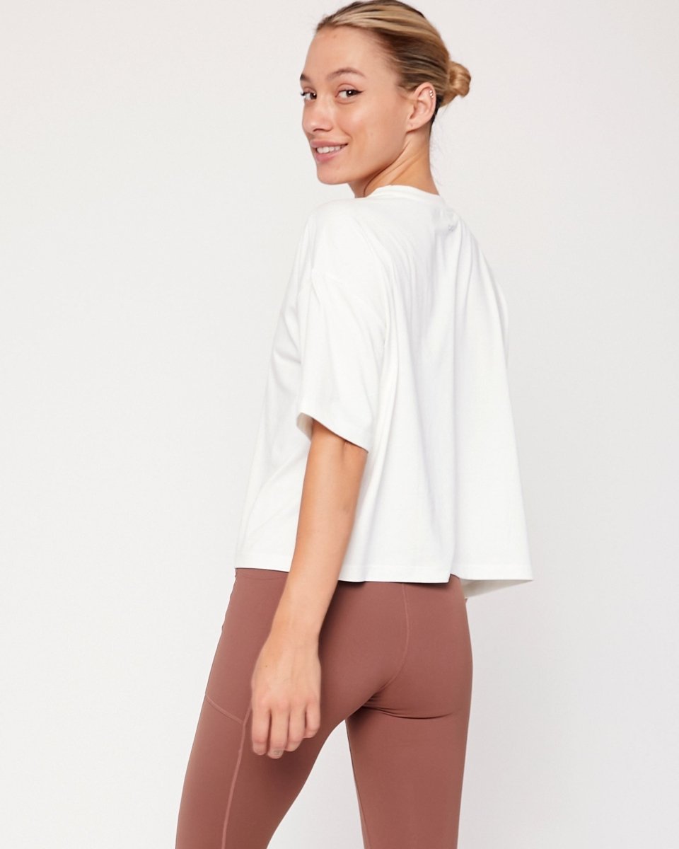 Cozy Boxy Tee Short Sleeve - Lazy Paper Club