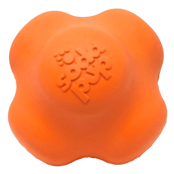 Crazy Bounce Rubber Dog Chew Toy for Power Chewers | Retrieving Ball | USA Made Rubber Dog Toys - Lazy Paper Club