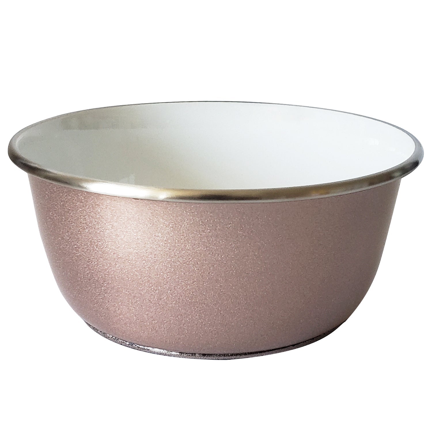 Deep Dog Bowl with Paw Print Design – Stainless Steel Bowl, Ideal for Small, Medium to Large Dogs – Rose Gold Deep Bowls - Lazy Paper Club