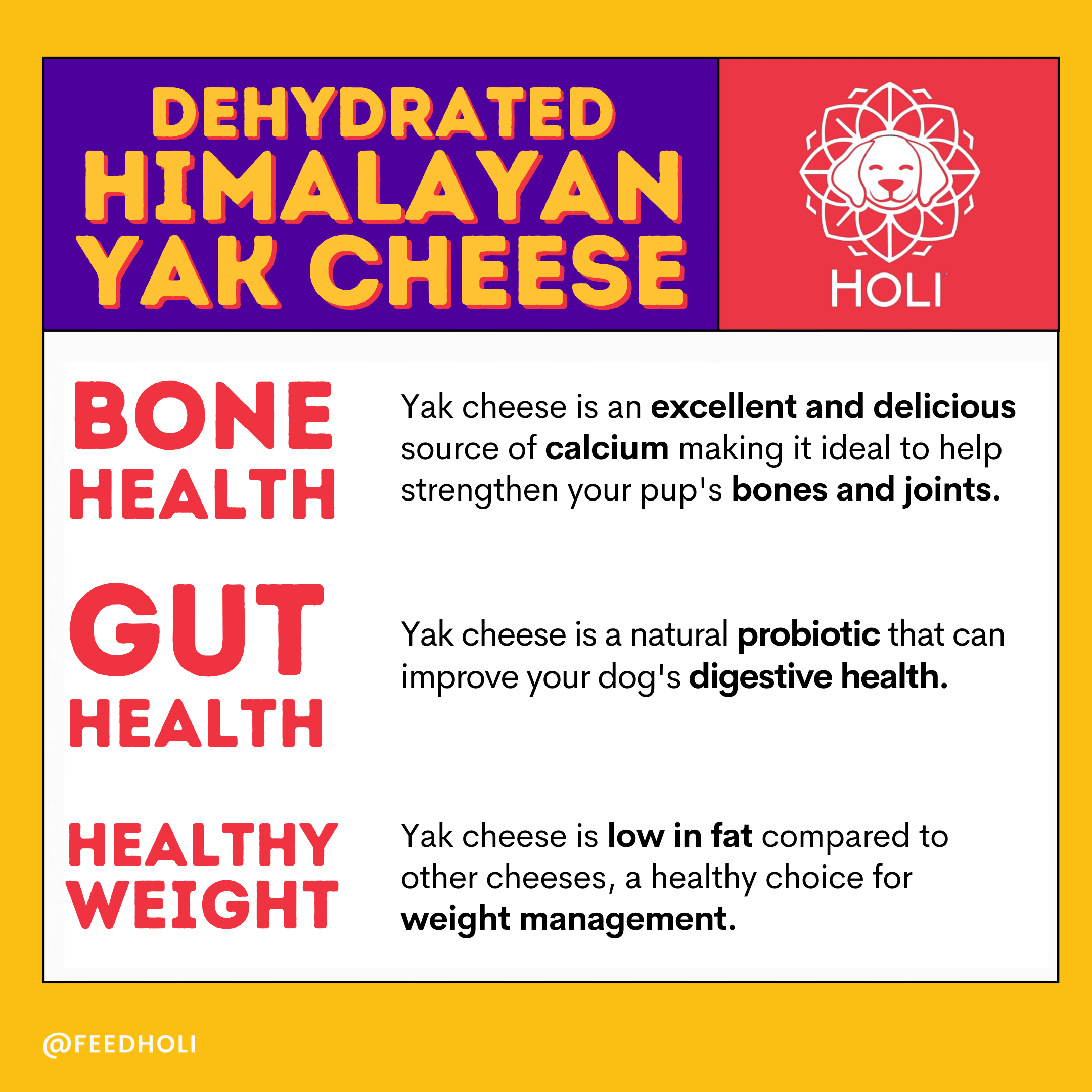Dehydrated Himalayan Yak Cheese Dog Food Topper Dog Food - Lazy Paper Club