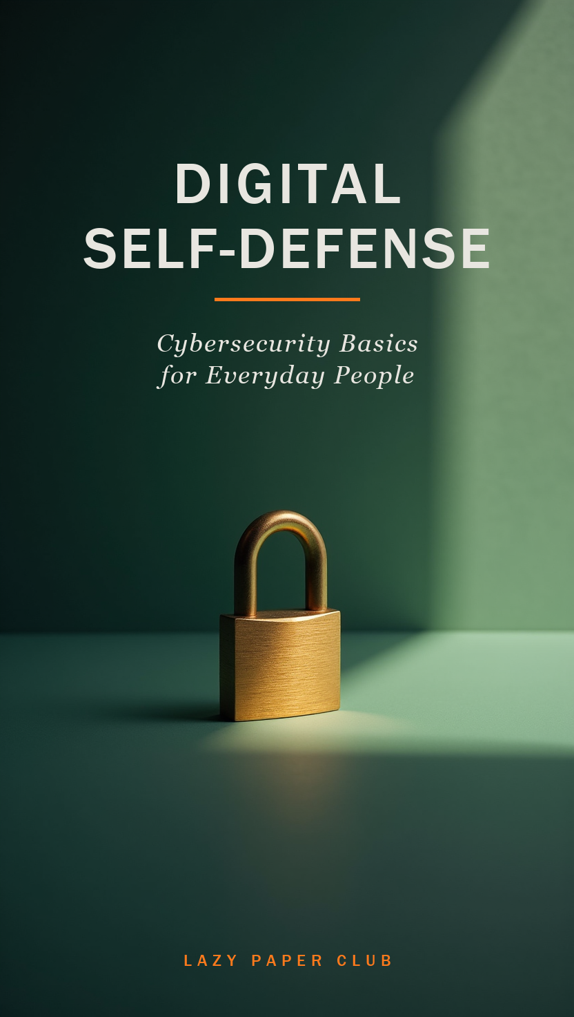 Digital Self-Defense: Cybersecurity Basics for Everyday People - book cover