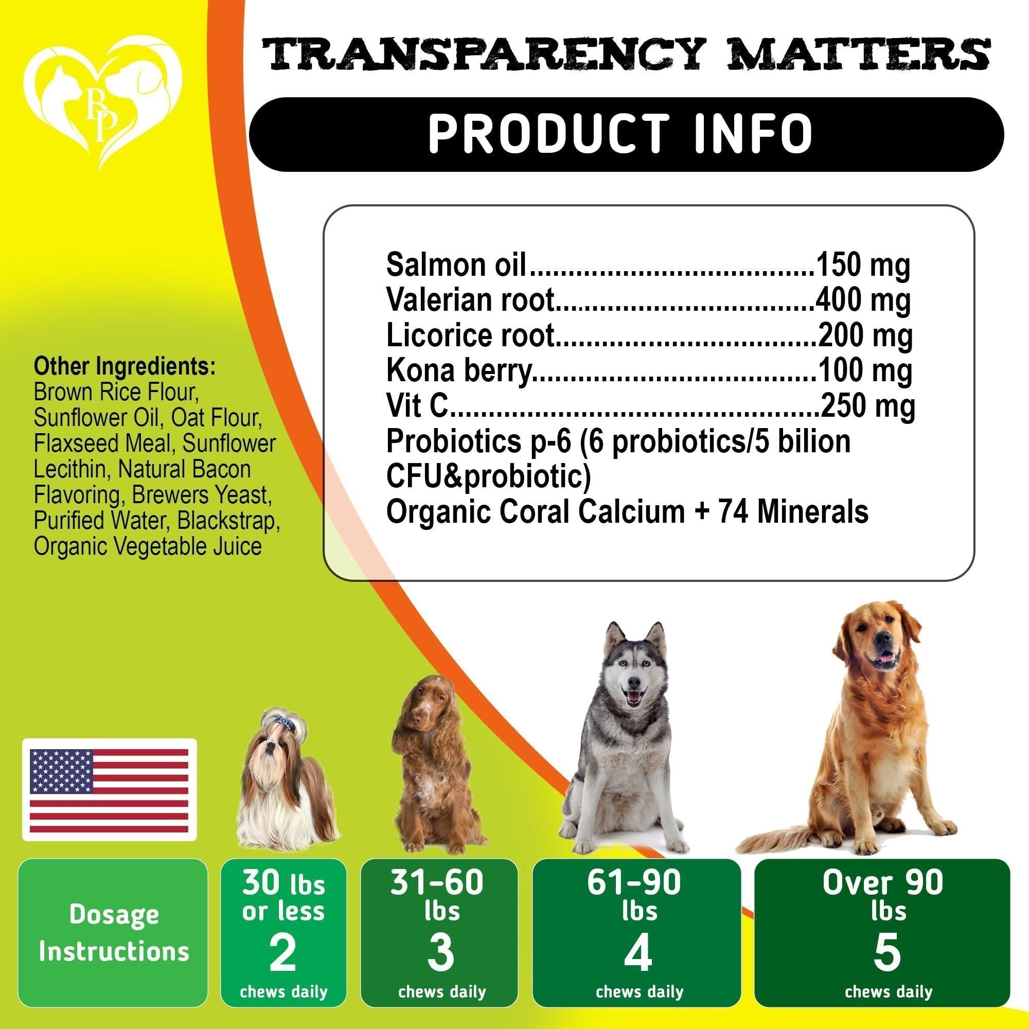 Dog Anti Itch Allergy Relief Chews Dry Itchy Skin Hot Spot Treatment with Probiotic Omega 3 Oil Immune Supplement Seasonal Allergies Medicine for Dogs Puppy 140 Bites - Lazy Paper Club