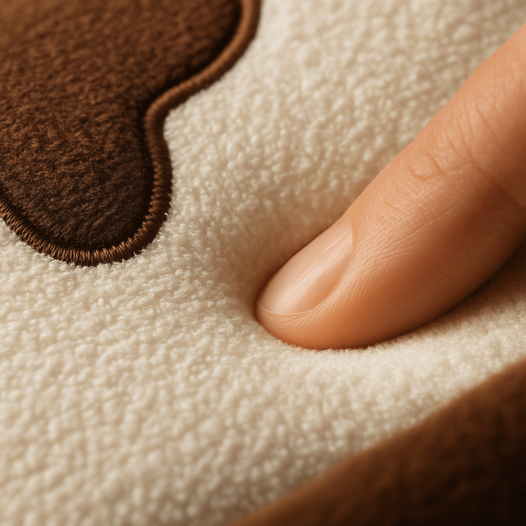 Dog Bed with Soft Fleece Cushion - Cozy & Secure Rest - Lazy Paper Club