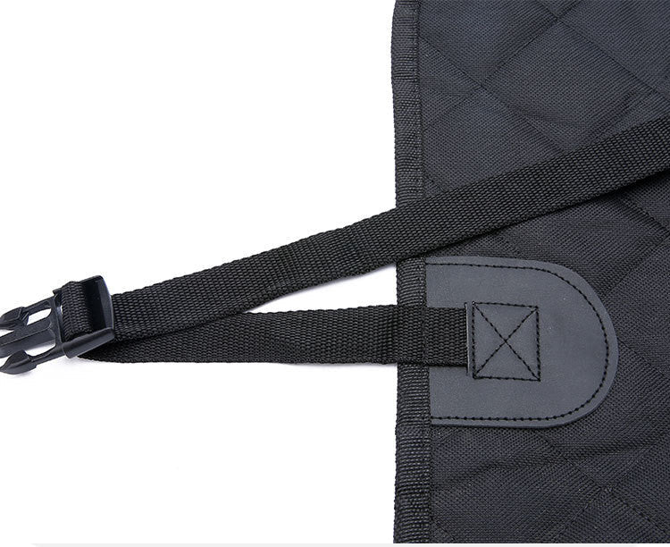 Dog Car Seat Cover View Mesh Pet Carrier Hammock Safety Protector Car Rear Back Seat Mat With Zipper And Pocket For Travel 0 - Lazy Paper Club