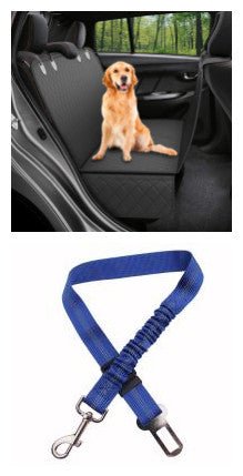 Dog Car Seat Cover View Mesh Pet Carrier Hammock Safety Protector Car Rear Back Seat Mat With Zipper And Pocket For Travel 0 - Lazy Paper Club