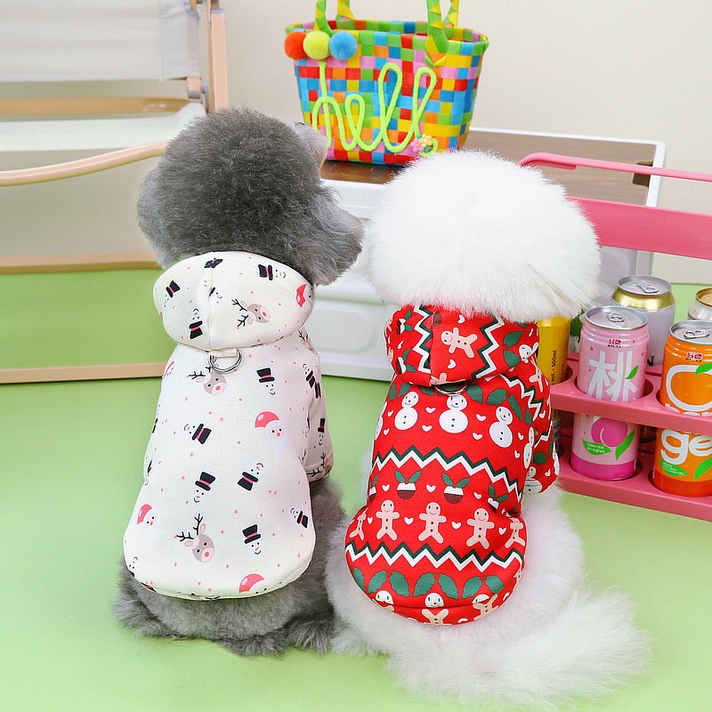 Dog Clothes Christmas Sweatshirt Clothes 0 - Lazy Paper Club