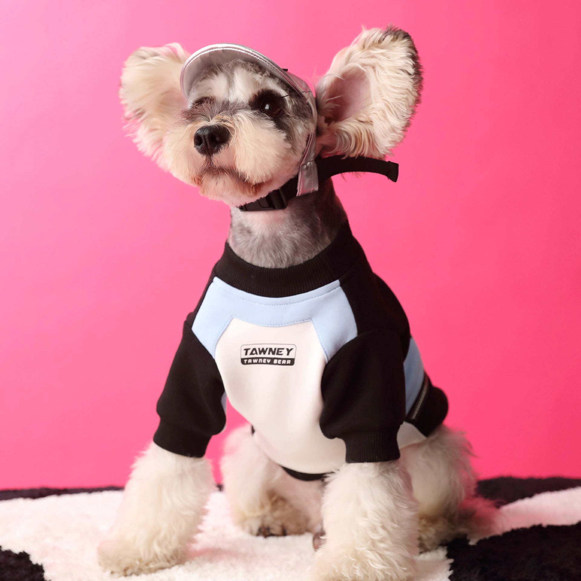 Dog Clothes Stitching Zipper Pullover Sweater 0 - Lazy Paper Club