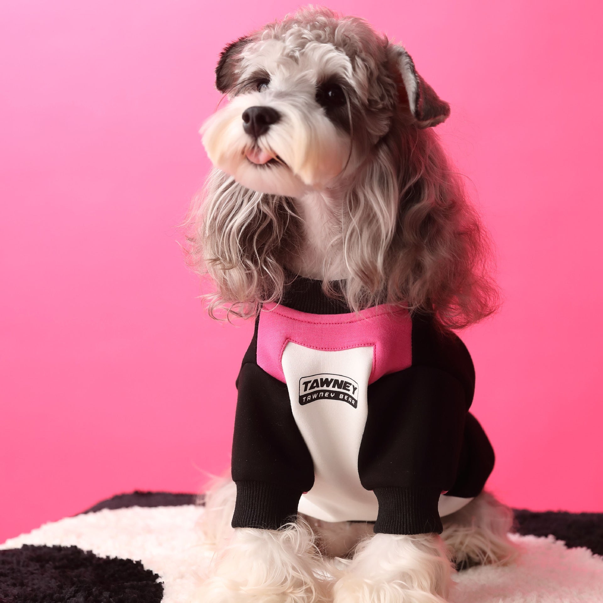 Dog Clothes Stitching Zipper Pullover Sweater 0 - Lazy Paper Club