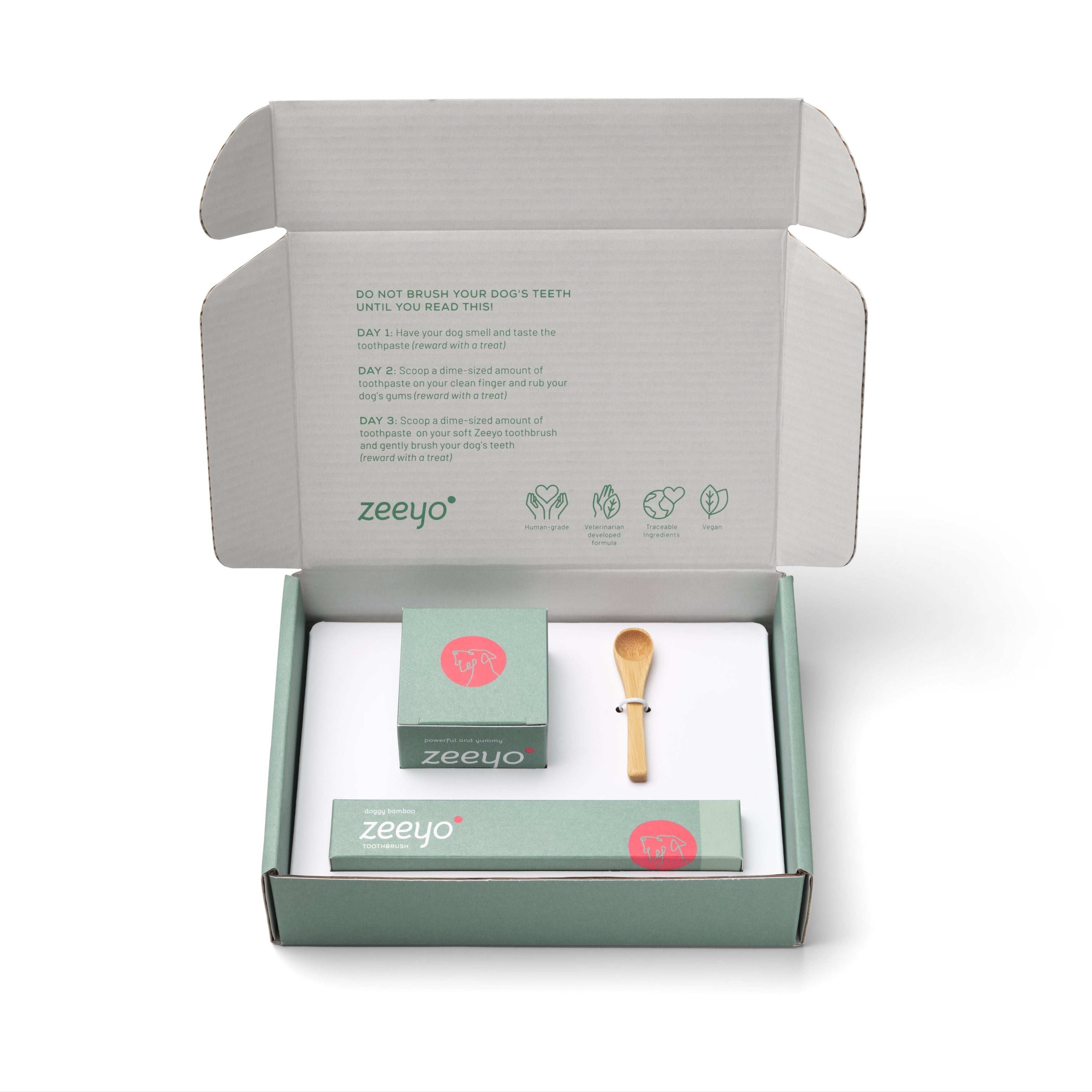 Dog Dental Kit by Zeeyo dog oral care - Lazy Paper Club