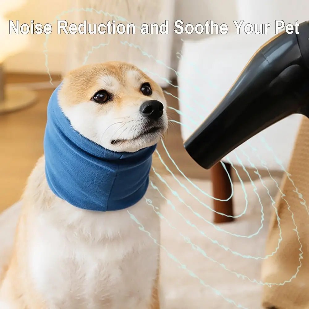 Dog Grooming Earmuffs – Soft Noise-Proof Ear Cover for Bathing & Drying - Lazy Paper Club