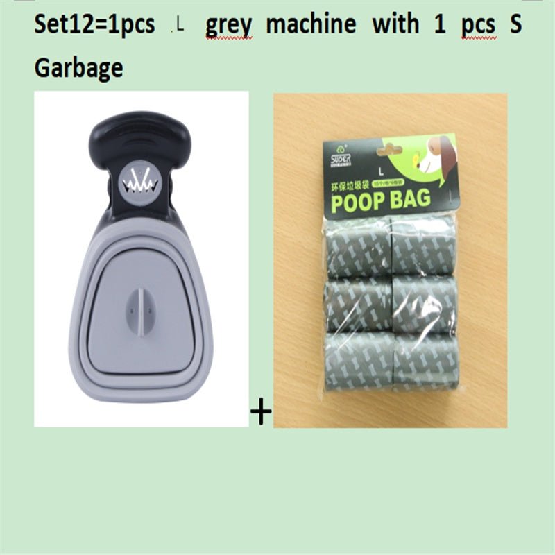 Dog Pet Travel Foldable Pooper Scooper With 1 Roll Decomposable bags Poop Scoop Clean Pick Up Excreta Cleaner Epacket Shipping 0 - Lazy Paper Club