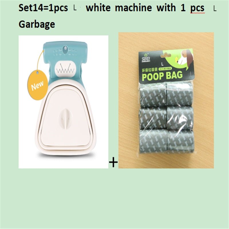Dog Pet Travel Foldable Pooper Scooper With 1 Roll Decomposable bags Poop Scoop Clean Pick Up Excreta Cleaner Epacket Shipping 0 - Lazy Paper Club